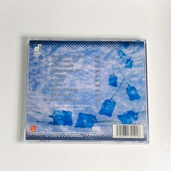 CD Los Angeles Azules - Una Lluvia De Rosas - Picture 2 of 2